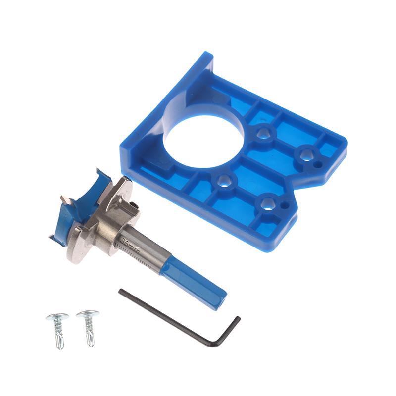 Направляющая для сверления отверстий под петли 35 мм, локатор, шаблон для сверления петель, сверла, деревообработка, открывалка для отверстий в дверях, мебельная фурнитура, инструменты