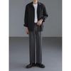 Korean-Style Loose Wide-Leg Men's Suit Pants - Trendy, Handsome, High-Grade Straight Trousers