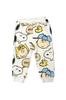 Snoopy Pattern Pajamas Set Fleece Room Wear Baby Pajamas Boys Girls 215159908 90 [Peanuts] All-over Off-White