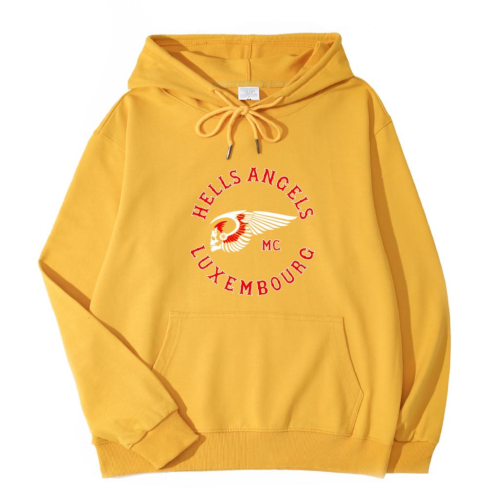 Motorcycles Club Hells Angels Luxembourg Hoodie Unisex Unisex Women Hoodie Top Sales N06