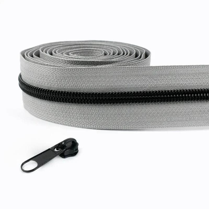 1-5 м 5# Нейлоновые молнии Meetee со слайдерами-пуллерами для молнии, тесьма для молнии для сумки, куртки, пластиковая спиральная молния, швейные аксессуары