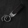 RUDX8 2025 Women man Leather Keyring Luxury Car Keychain for Skoda Fabia 1 2 Octavia a7 RS Superb Rapid Yeti Karoq Vision Accessories