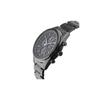 Seiko Мужские часы 100 метров водонепроницаемые, на солнечной батарее, кварцевые, стальной ремешок, черный циферблат SSC773P1