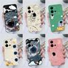 For Vivo V21E V23E V25E V27 Pro Z1 Z3 Z5X V9 V19 V20 Case Cover Fashion Astronaut Camera Protection Soft Liquid Silicone For Vivo Bumper Shell