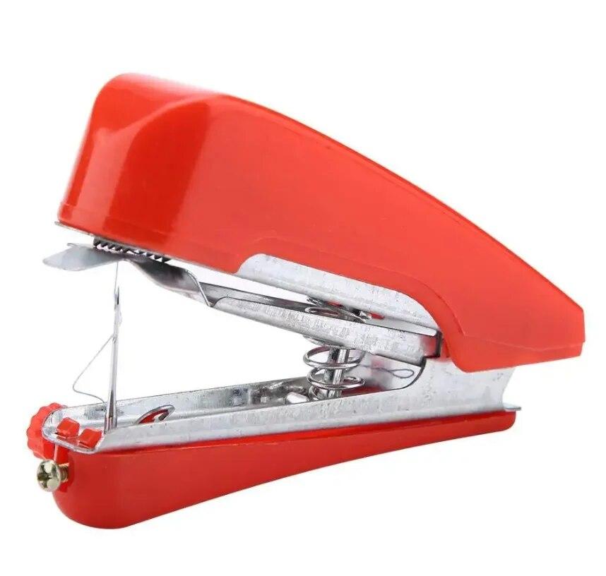 Home Handheld Sewing Machine Protable Outdoor Travel Clothes Fabrics DIY Stitchin Sew Tool Mini Manual Stitch Needlework Machine