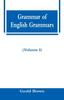 Книга Grammar of English Grammars (Volume I)