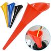 Long Stem Anti-Splash Funnel Car Motorcycle Gasoline Engine Oil Refuelling Funnels Tools Plastic Funnel Auto Accessories