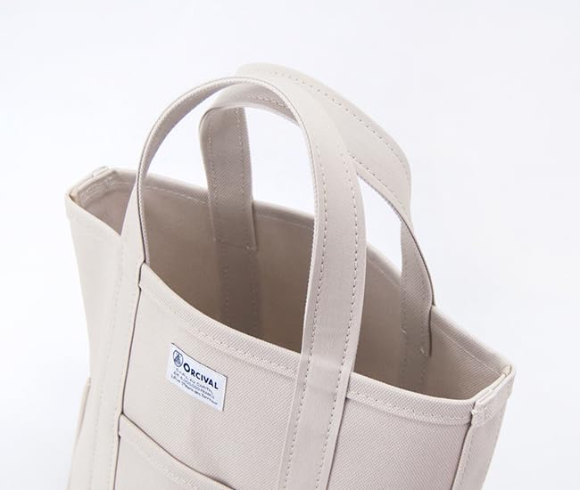 Сумка-тоут ORCIVAL Canvas S Один размер 921 [OR-H0285KWC] МОРСКОЙ×ЛЕСНОЙ ОРЕХ