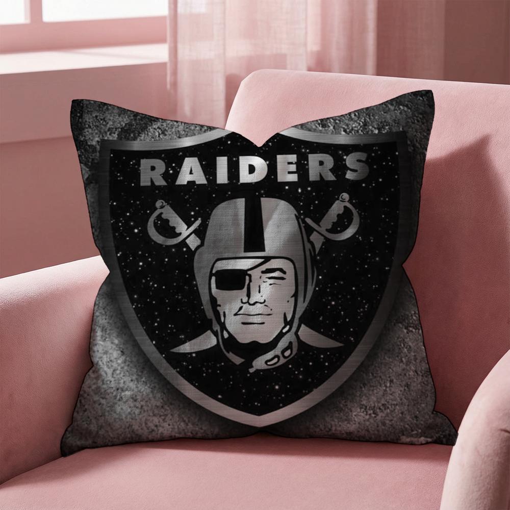 Oaklands RRaiders Logo Cushion Cover MultiScene Pillow Cover for Home Car Reversible Soft Durable for Daily Use