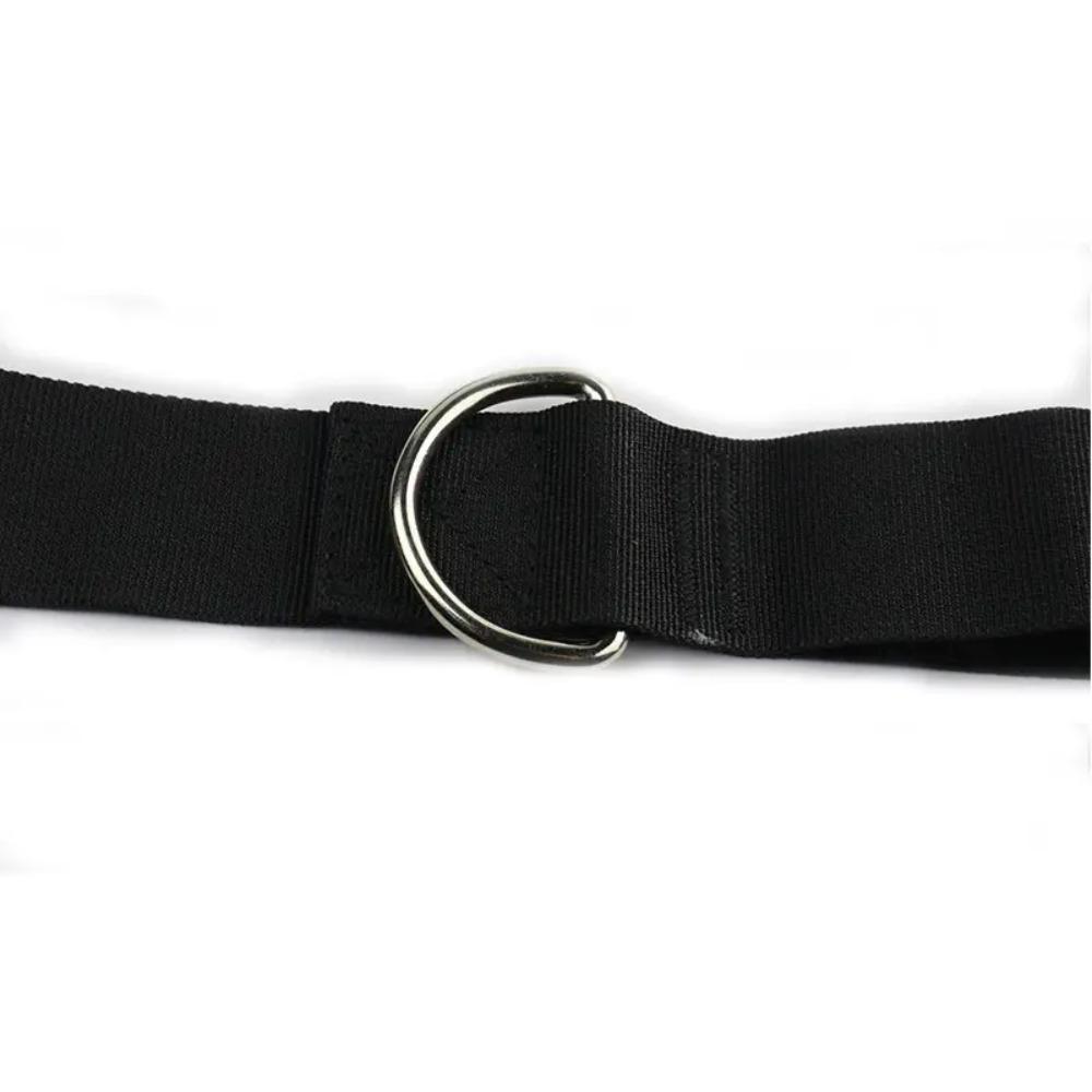Nylon Resistance Band Black Gym Attachment Gym Accessory Yoga Fitness Equipment  Home