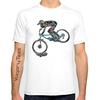 Bicycles MTB Print T Shirt Summer Men T-shirt Downhill Biking Print Casual Heartbeat Stimulation Exercise Male Harajuku Tshirt