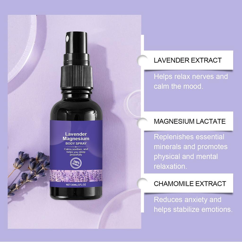 Sleep Spray Lavender Pillow Spray For Sleep Lavender Spray For Bedding Pillow Mist Including Natural Lavender Oil Lavender Sleep Spray 30ml