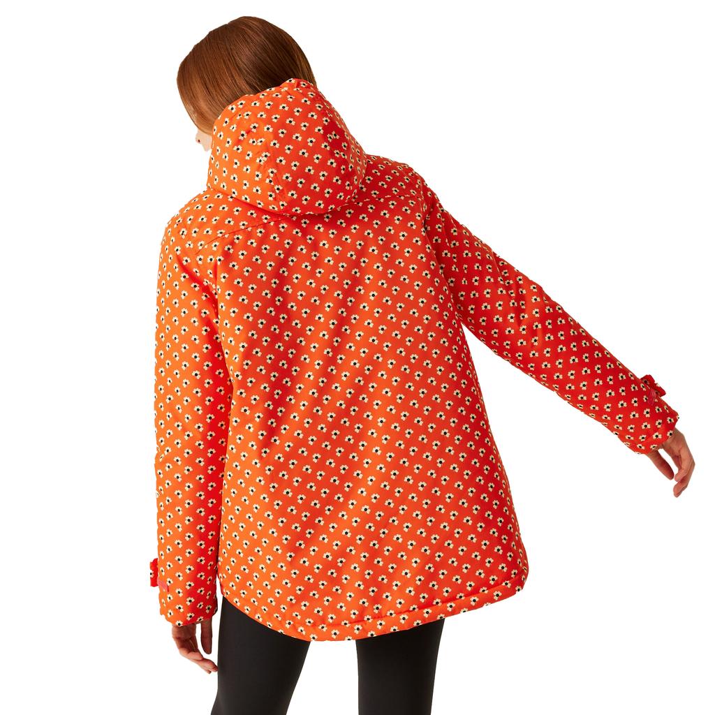Regatta Женская/женская водонепроницаемая куртка средней длины Orla Kiely Clover