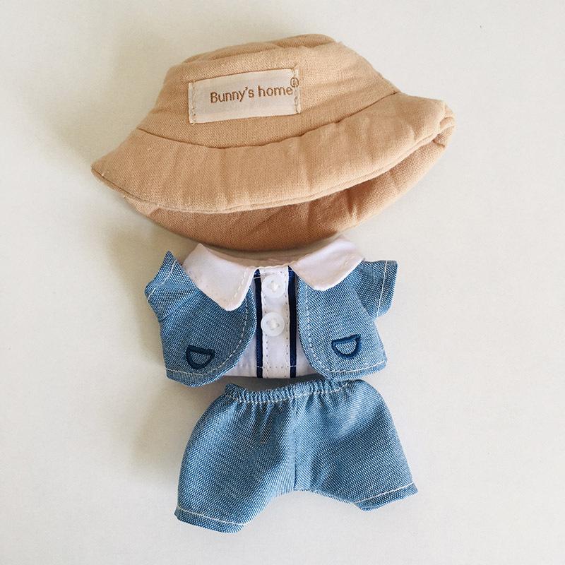 Cute 17cm Vinyl Plush Doll Outfits Blind Box - LaBuBu Pendant Dress Accessories