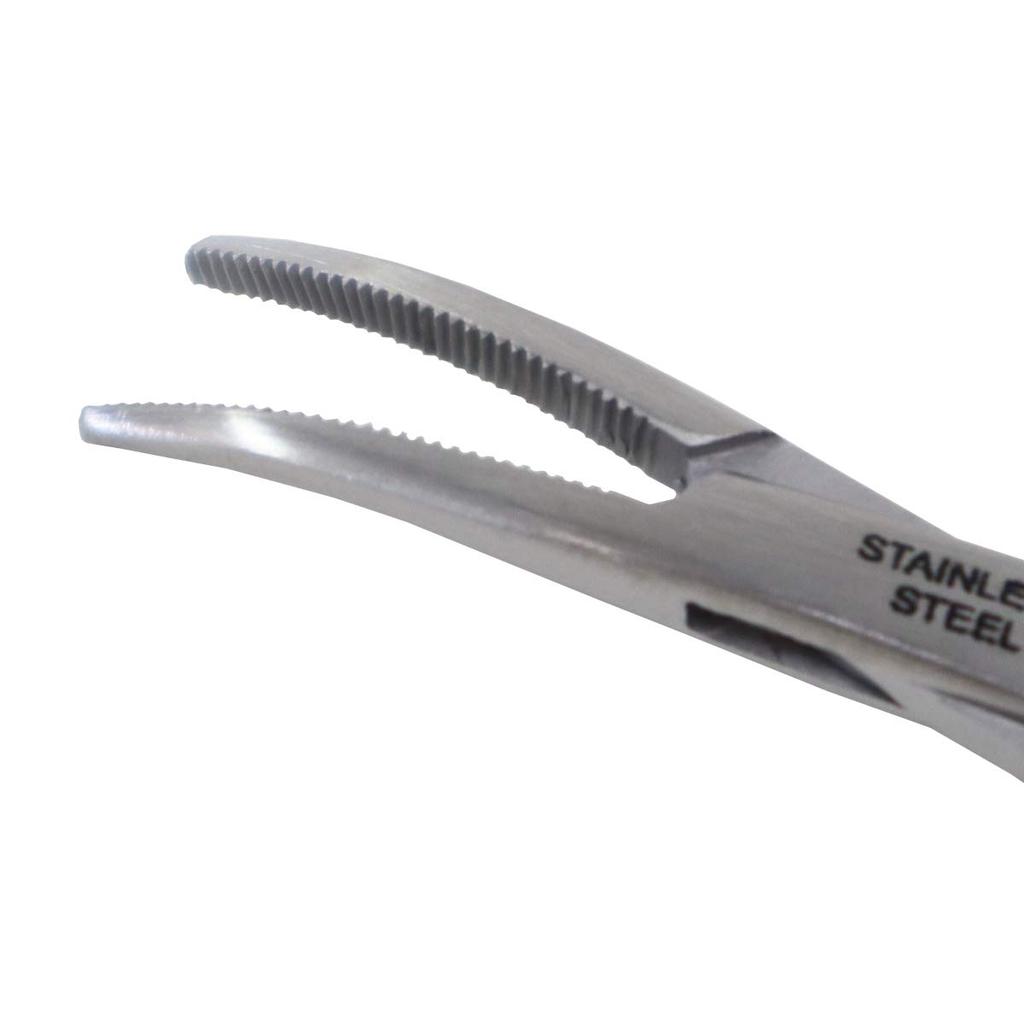 Зажим Cormoran Forcep Curve 5 дюймов Серебристый