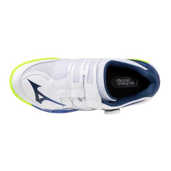 Mizuno Медаль Волна Искусственная Кожа Обмотка Боа Круглая Головка Ручки Удобная Амортизация Низкие Тренировочные Кроссовки Унисекс Сникер 81GA2672-01