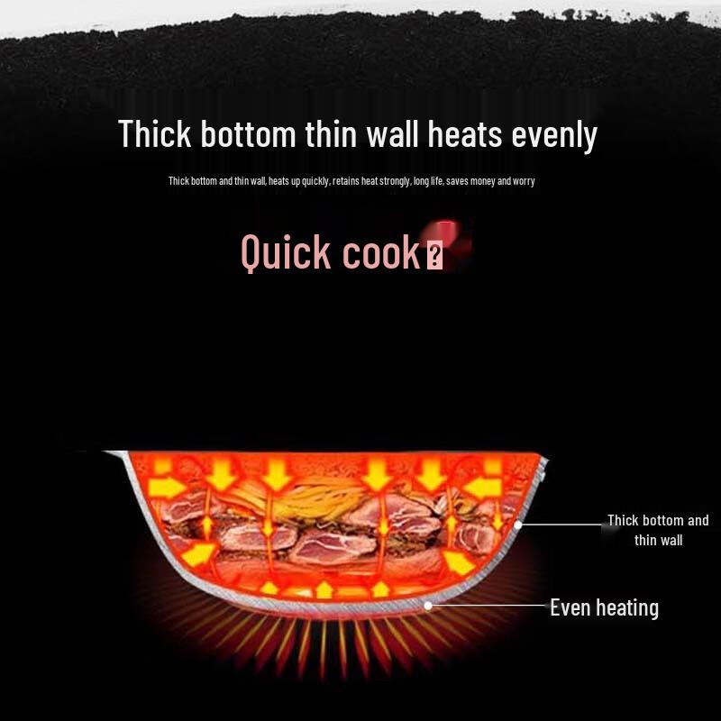 DStt King's Return 30CM Refined Iron Wok