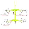 New Anti-Hanging Water Bottom Explosion String Hook with Barbed Sharp Fish Hook Carp Fishing Tackle Hedgehog 90 Degree Adjust