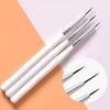 3Pcs Acrylic Nail Art Brush Liner Painting Drawing Pen Manicure Tool Set