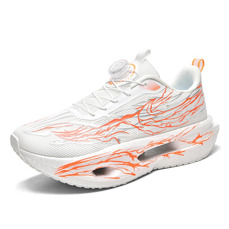 2025 Racing 9Pro Двойная сетка Карбоновая пластина Беговые кроссовки для детей и подростков среднего/большого возраста - Осенне-зимние Амортизирующие спортивные кроссовки для мальчиков.