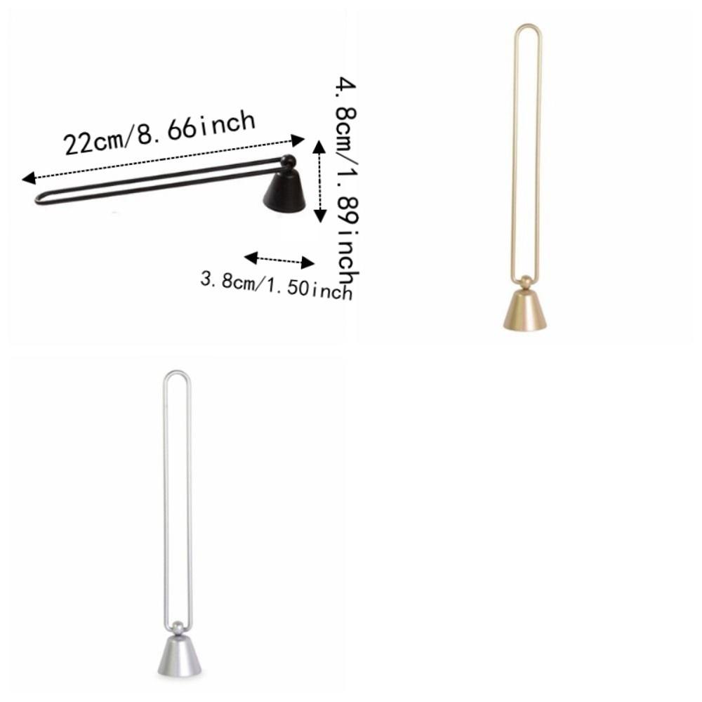 Bell Shaped Candle Snuffer Vintage Flame Stoppers Decorative Candle Flame Stopper Living Room