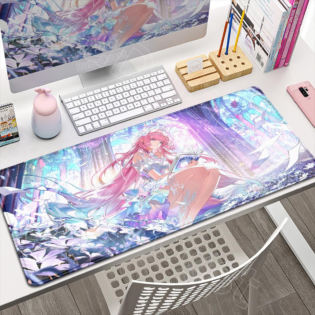 Игровой коврик для мыши Amphoreus из аниме Honkai Star Rail Chrysos Heir, коврик для стола, аксессуары для компьютера, коврик для мыши с прошитым краем, коврик для клавиатуры