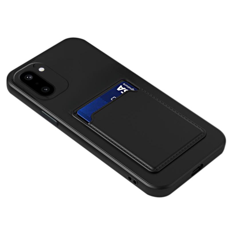 Чехол для OnePlus 15R с слотом для карт, силиконовый мягкий держатель, кошелек-чехол для телефона OnePlus ACE6