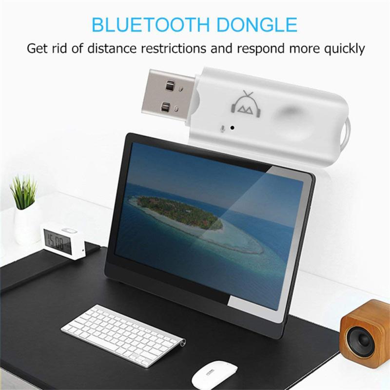 Внешний USB-совместимый с Bluetooth музыкальный приемник Беспроводной аудиоадаптер с совместимым микрофоном