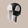 Winter new hat women's fleece thickened outdoor riding cold and warm plush ear protector pullover hat BM