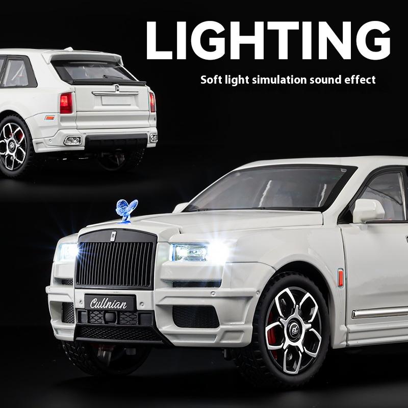 1/20 Rolls Royce Cullinan Роскошный Внедорожник Металлический Литой Модель Автомобиля Коллекция Хобби Украшение Праздничные Подарки Бойфренд