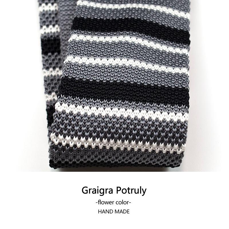 Темно-зеленый маленький галстук 5 см узкий вариант кофейного цвета ретро полосатый британский японский прилив плоский вязаный галстук