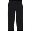 Windproof Waterproof Solid Color Casual Pants Men Bottoms Black A6Y8X-001