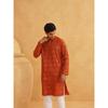 SOJANYA (Since Men' Cotton Blend Printed Only Long Kurta
