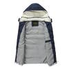 L-5XL Модное мужское пальто Молодежный теплый толстый жилет Студенческая куртка Популярная хлопковая куртка с капюшоном Высококачественная толстовка с капюшоном из полиэстера Пуховое пальто Повседневный тонкий жилет