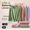 7A Women's Antibacterial Seamless Thermal Top – Round Neck, Thin, Autumn/Winter Base Layer.