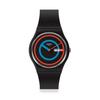 Часы CIRCLING BLACK ЯНВАРСКАЯ КОЛЛЕКЦИЯ SO28B706 Черный [Swatch]