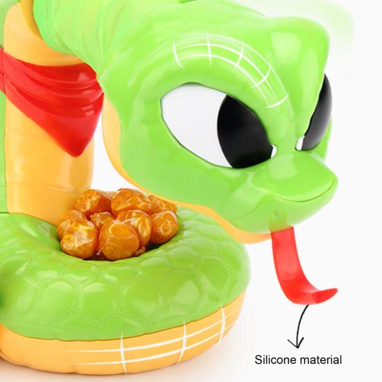 Электрическая игрушка-гремучая змея для взаимодействия родителей и детей. Игра-змея Rattle Robber. Хитрая игра-змея.