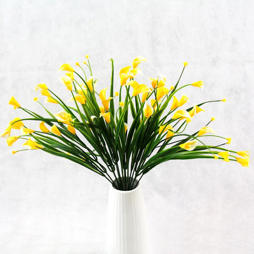 1шт искусственная гипсофила каллы цветы растение свадьба свадьба домашний декор рождественский орнамент