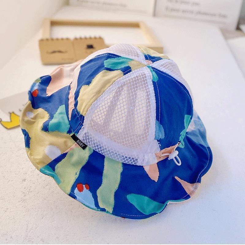 Baby Hat Summer Thin Sunshade Hat Baby Mesh Fisherman Hat for Boys and Girls Summer Sun Hat