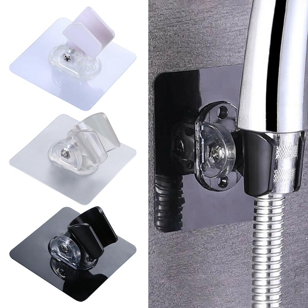 Shower Head Holder Bracket Bathroom 7.2*7.2cm ABS Black