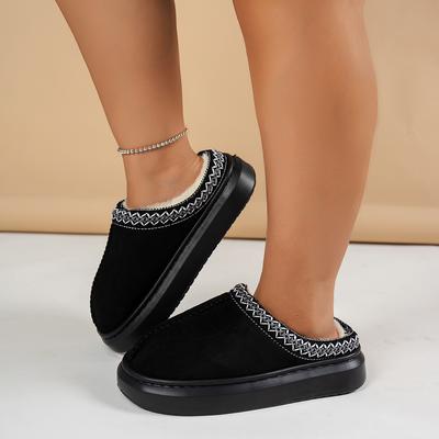 Модные тапочки хлопок домашняя хлопковая обувь зимние парные толстая подошва домашние однотонные теплые хлопковые тапочки с нескользящей подошвой размер 36-45