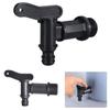 Camper Van Plastic RV Fresh/Waste Water Faucet Water Butt Tap Water Tank Drain Tap Barrel Adaptor