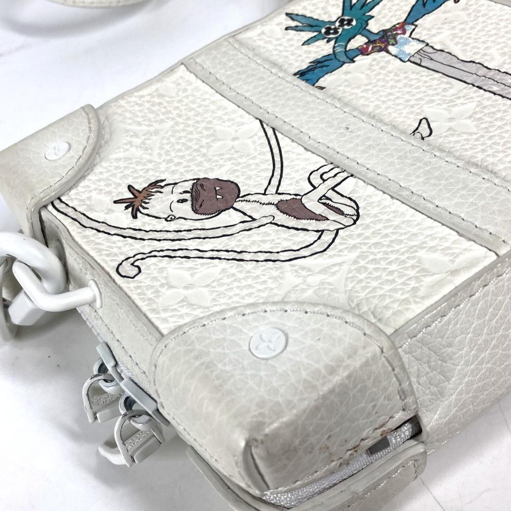 Louis Vuitton M80146 LV Friends Monogram Мягкий Сундук 2WAY Клатч Сумка на плечо