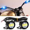 2Pcs Motorcycle Auto LED DRL Daytime Running Lights Eagle Eye Backup Lamp Automobiles Reversing Parking Turn Signal Lamp