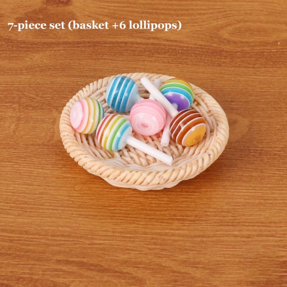 Красочные миниатюрные хлебные реалистичные аксессуары для декора кукольного дома для 1 человека:6/1:12 кукол