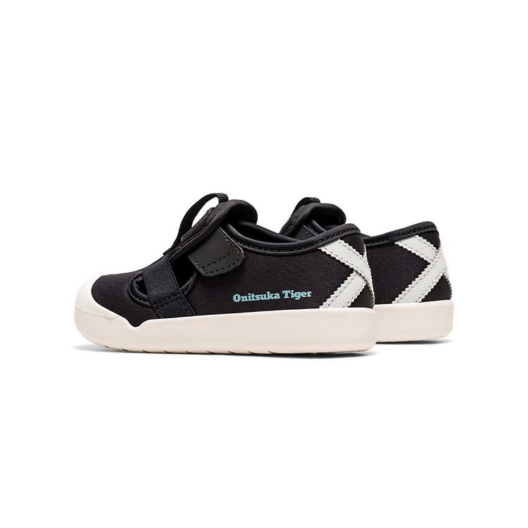 ONITSUKA TIGER Mexico 66 Ts Сандалии Удобные Нескользящие Прочные Дышащие Легкие Низкие Обувь для Ходьбы Детские сандалии Черный Белый 1184A121-001