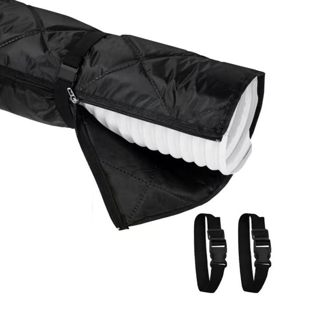 Adjustable Straps Portable AC Hose Sleeve Waterproof Exhaust Hose Wrap Household