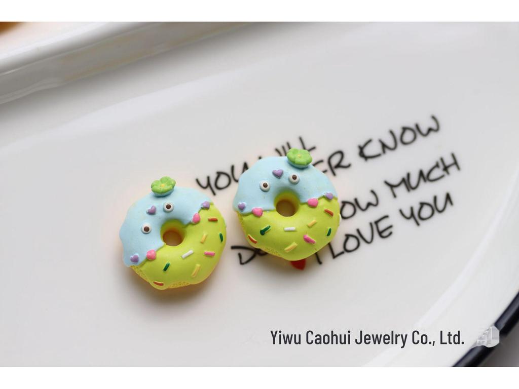 Сделай сам смоляной ананасовый пончик кремовый клей мобильный чехол коробка для хранения и декор для чашки