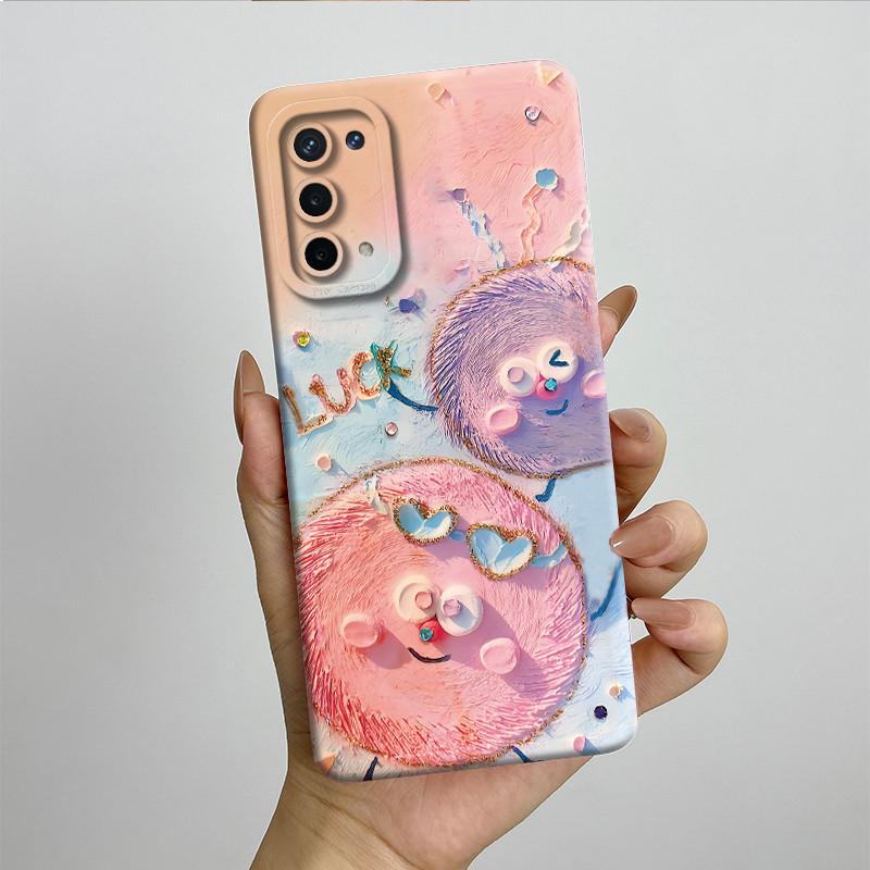 For OPPO A74 5G A54 5G Case A93 5G Capa Silicone Soft Phone Funda CPH2197 CPH2195 CPH2263 Painted Printed Protective Back Cover