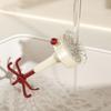 360° Rotating Kitchen Suction Cup Hook Dopamine 6-Claw Suction Cup Rotating Hook  Bathroom